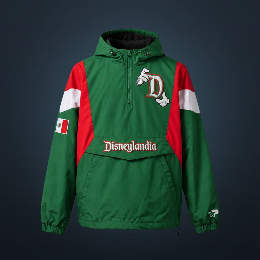 Mexico Collection: the green Disneylandia pullover jacket