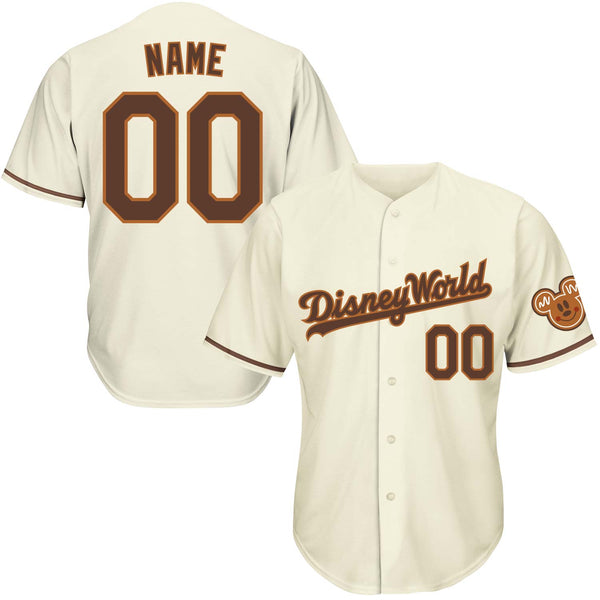 Gingerbread Baseball Jersey - WORLD