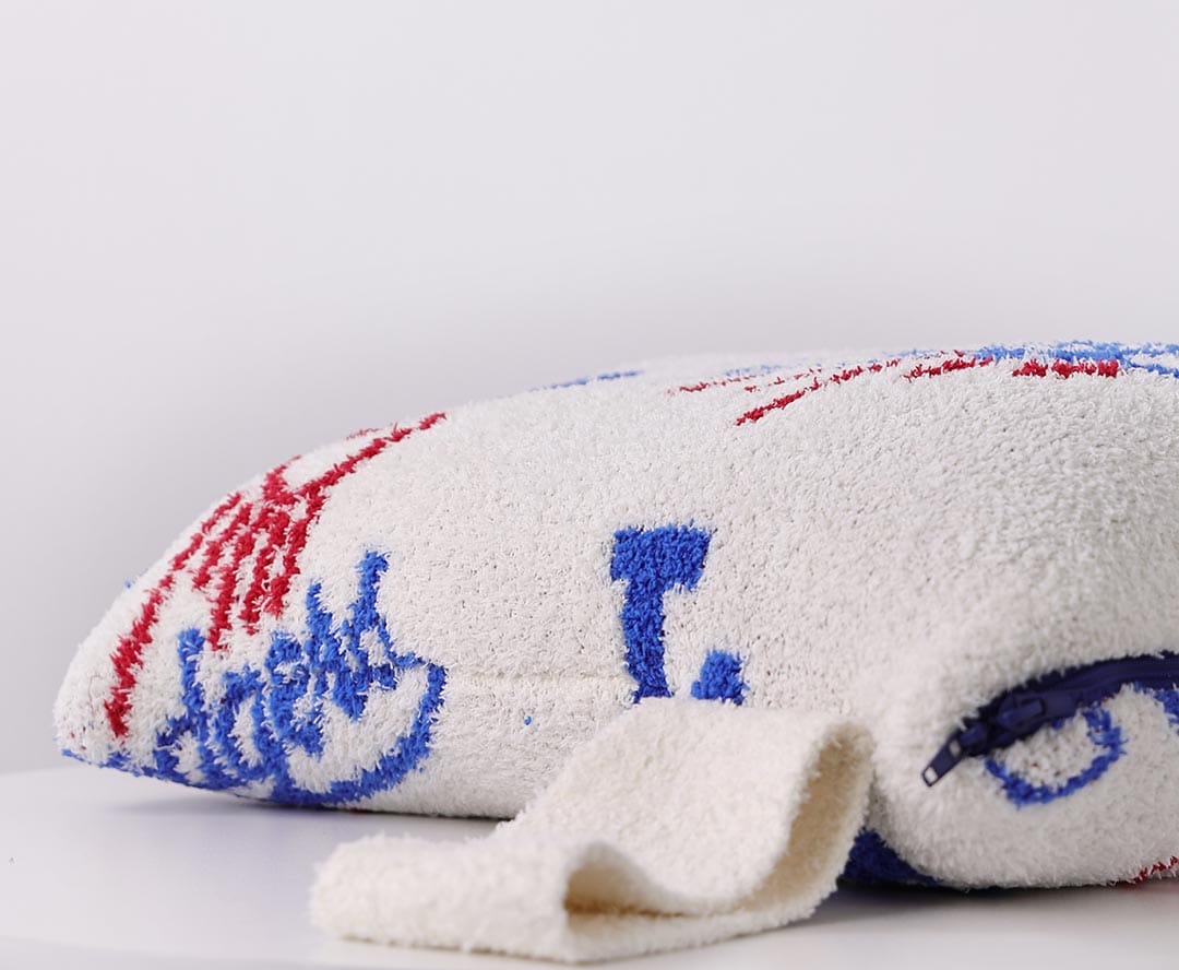 Mickey Dodger Pattern Travel Blanket