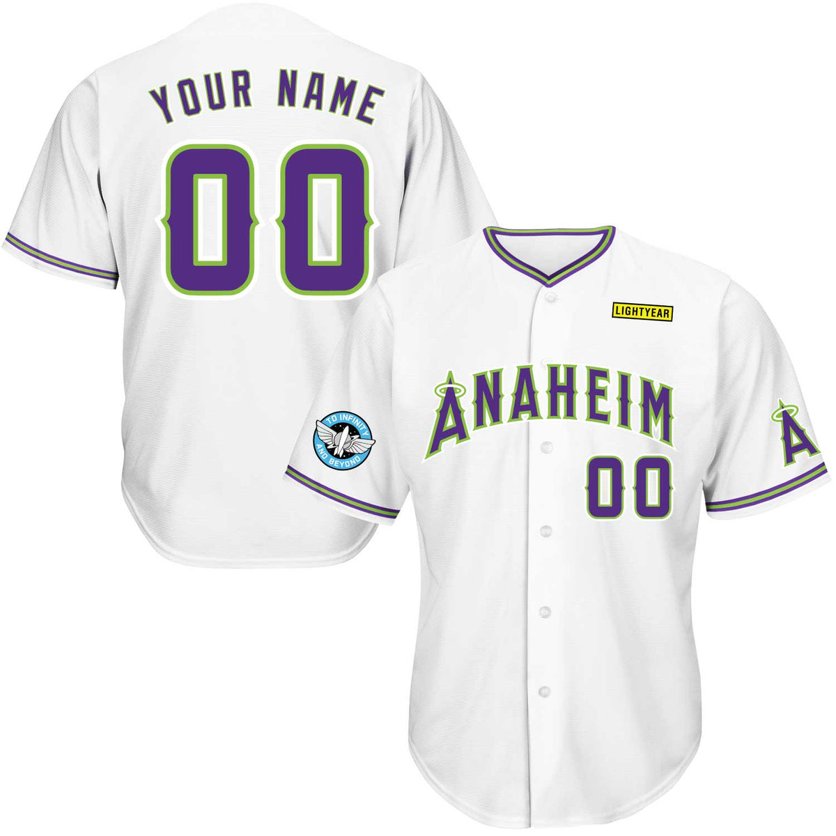 Buzz City Connect  Baseball Jersey -Anaheim
