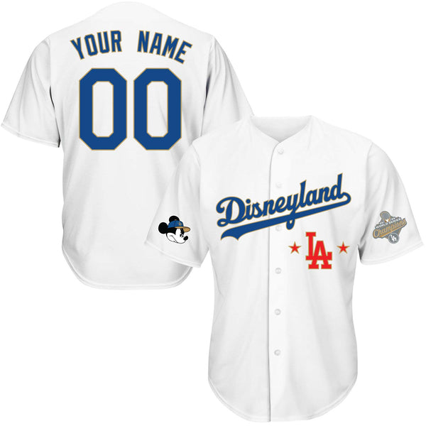 Gold Dsnyland Baseball Jersey