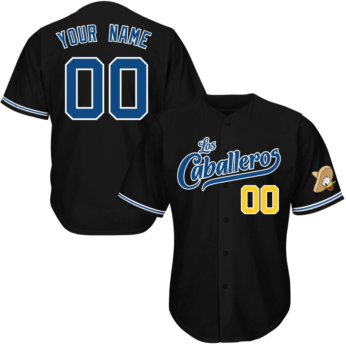 Los Caballeros Baseball Jersey - Duck