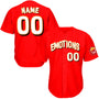 Emotions Anger Baseball jersey