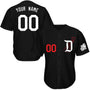 Hometown Flying Mouse Baseball Jersey - Black