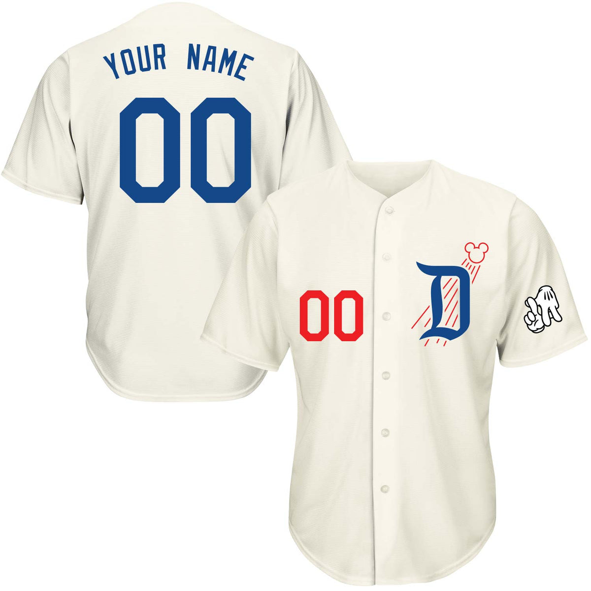 Hometown LA Flying Mouse Baseball Jersey