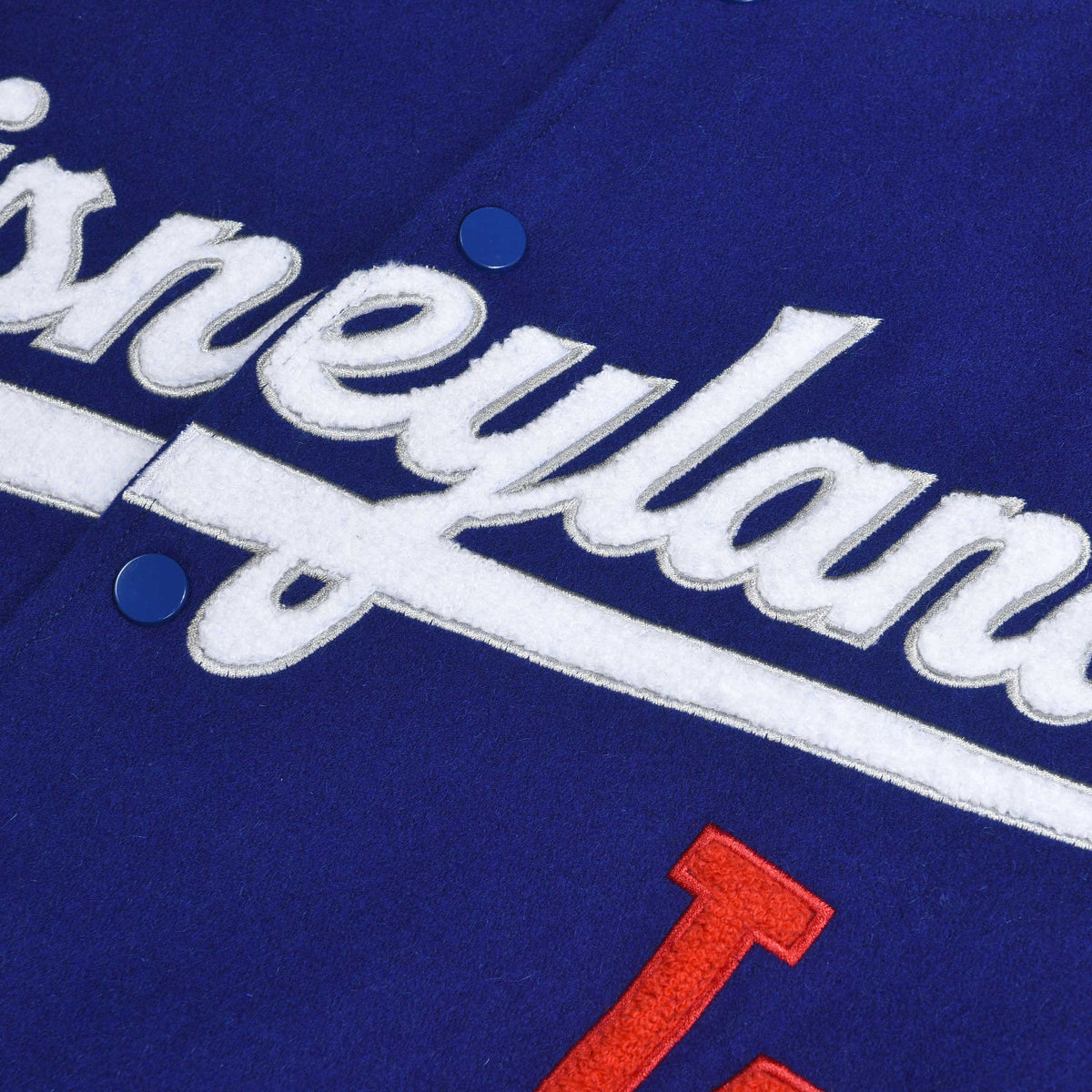 Hometown LA Letterman Jacket - Blue/Cream - Ready To Ship