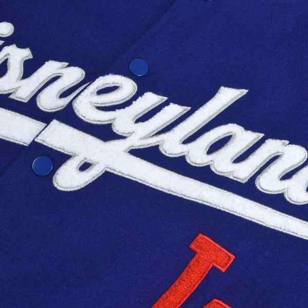 Hometown LA Letterman Jacket - Blue/Cream - Ready To Ship