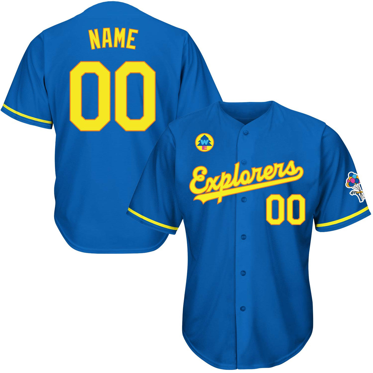 Explorers Kevin Baseball Jersey