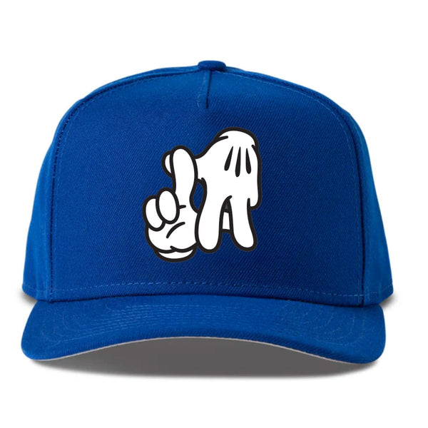 LA Mickey Hands (Blue) - A-Frame Snapback