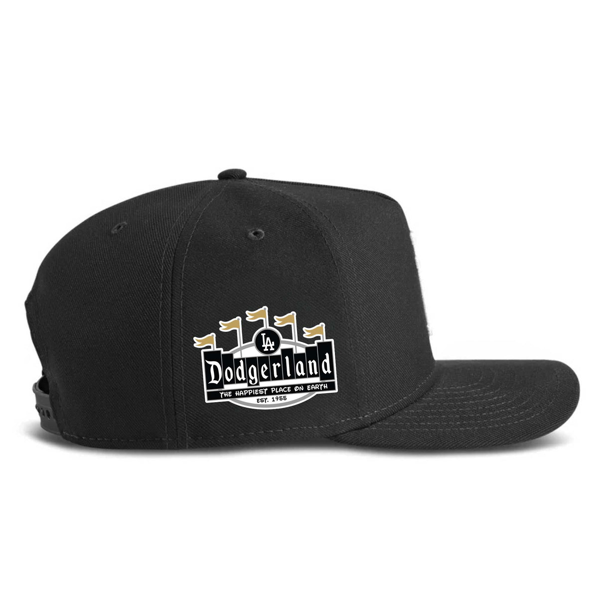 LA Mickey Hands  (Black) - A-Frame Snapback (Pre-Order)