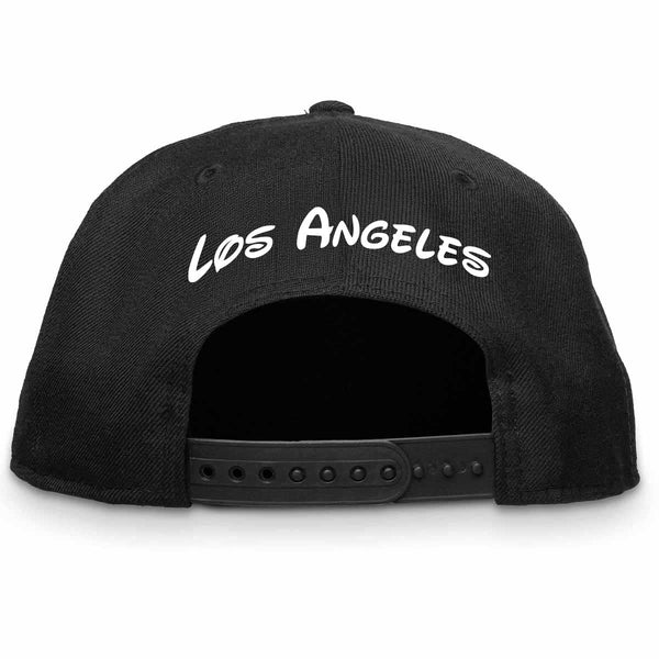 LA Mickey Hands 2025 Silver Champs (Black) - A-Frame Snapback