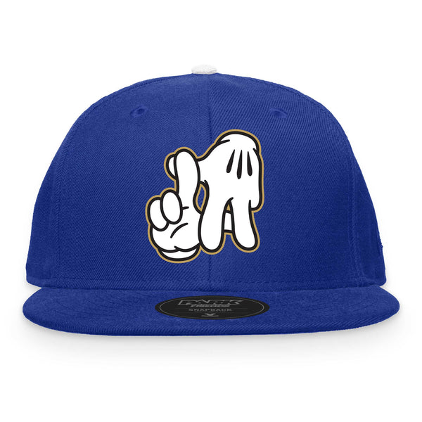 LA Mickey Hands Champs (Blue) - Snapback