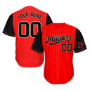  Red w/ Pinstripes