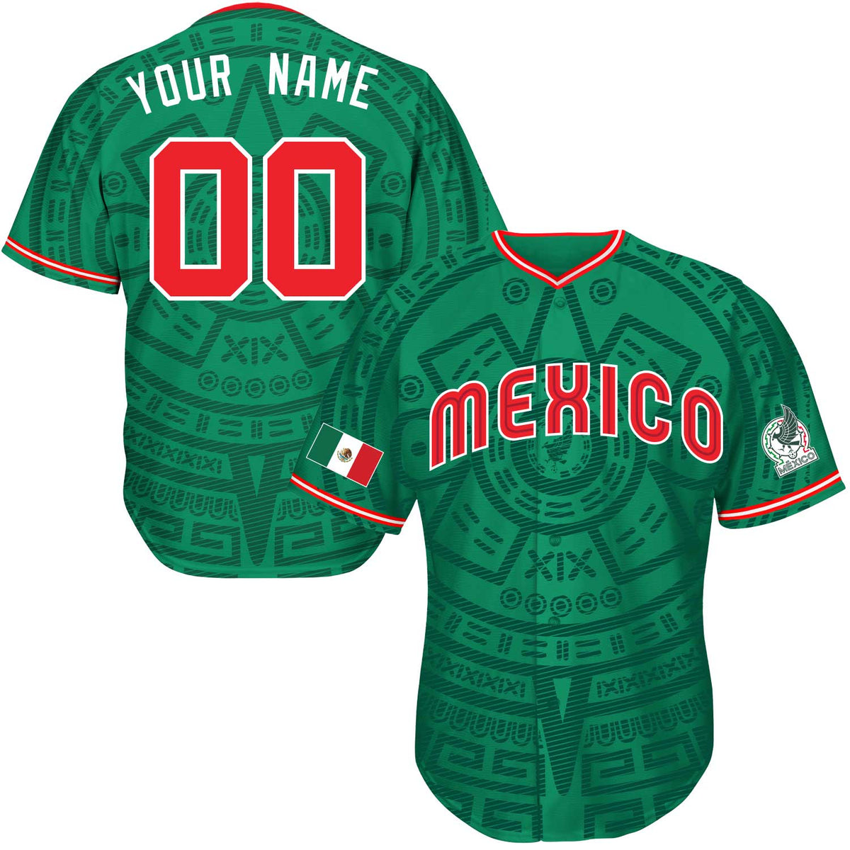 Mexico Soccer/Baseball Jersey