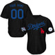  Black with Blue