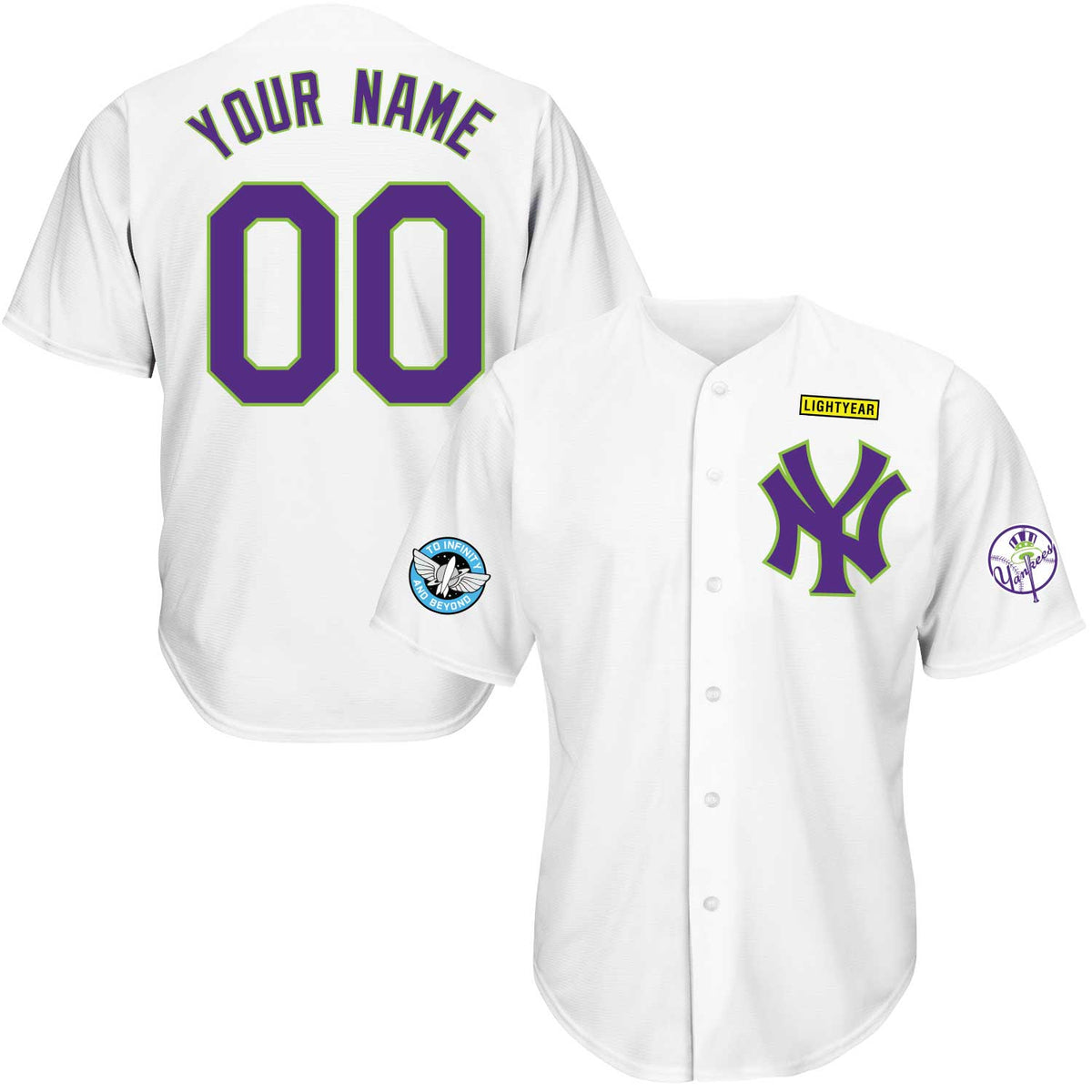 Buzz City Connect  Baseball Jersey -NY