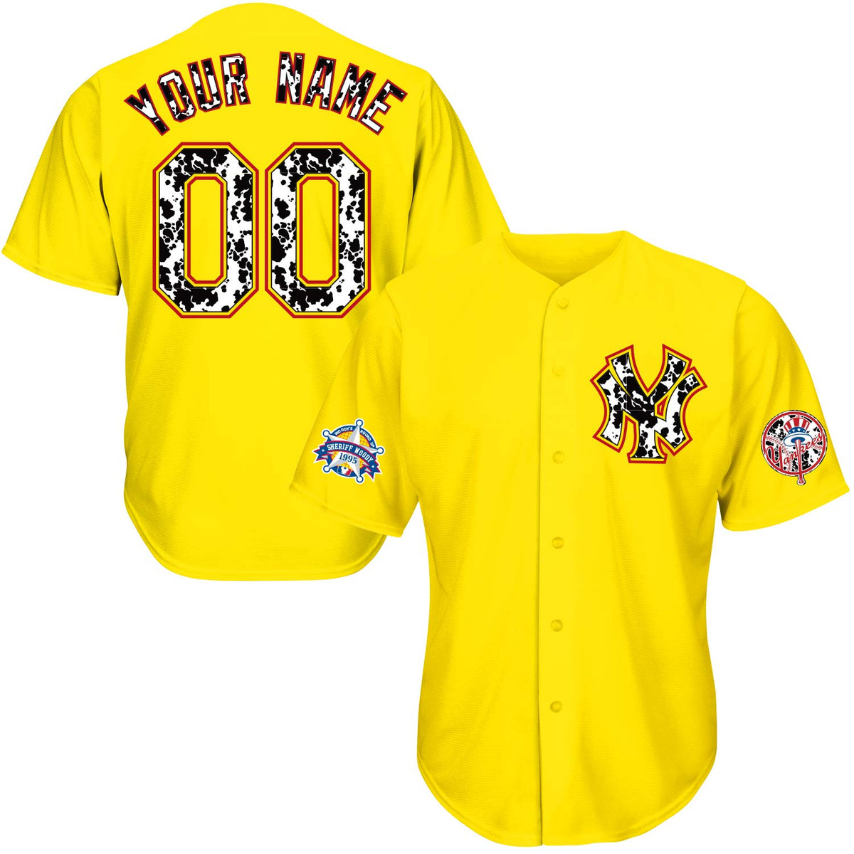 Woody City Connect  Baseball Jersey -NY