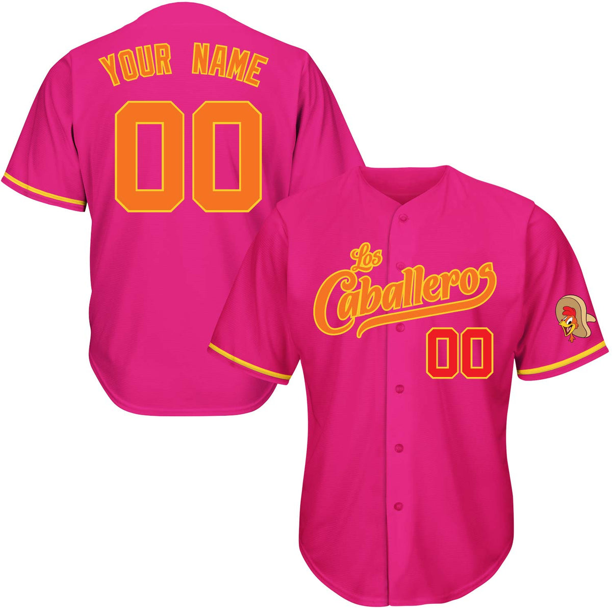 Los Caballeros Baseball Jersey - Panchito