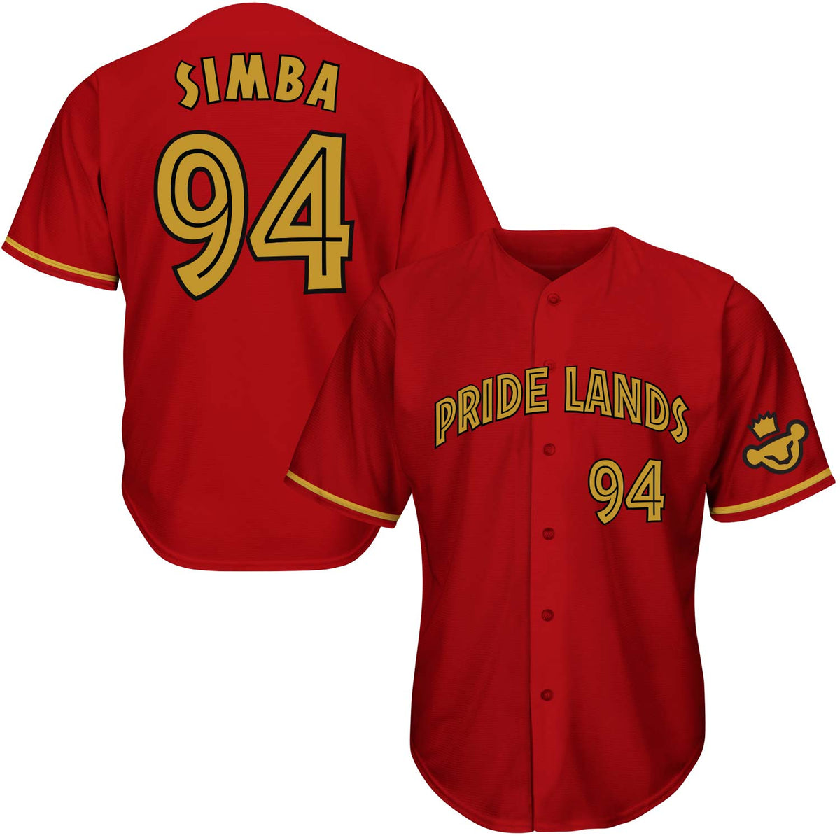 Pride Lands King Baseball Jersey