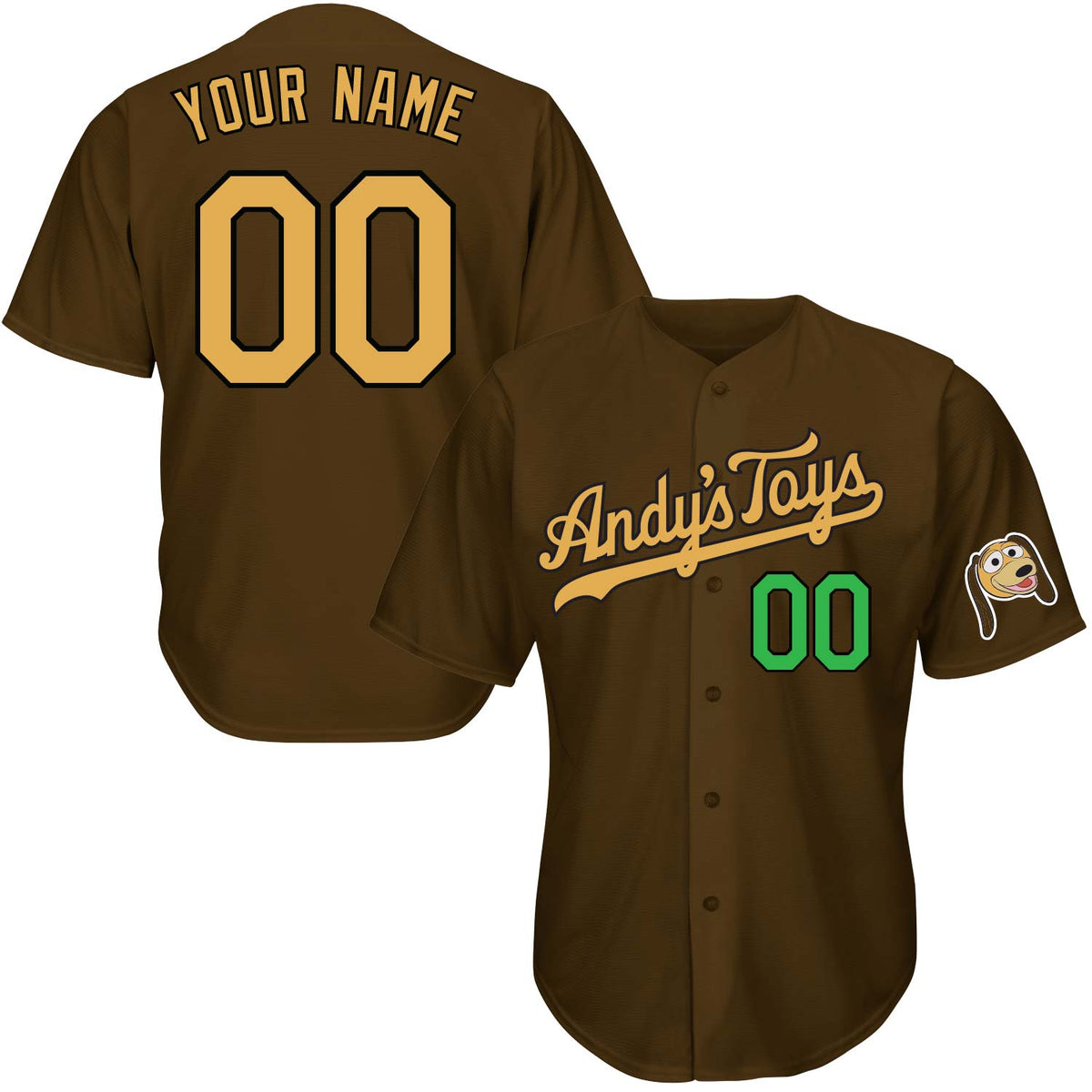 Slinky Dog Baseball Jersey
