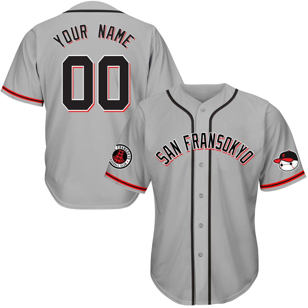 San Fransokyo City Baseball Jersey