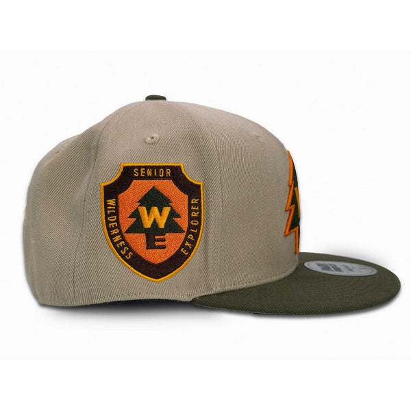 Wilderness Explorer - Snapback - Khaki/Green