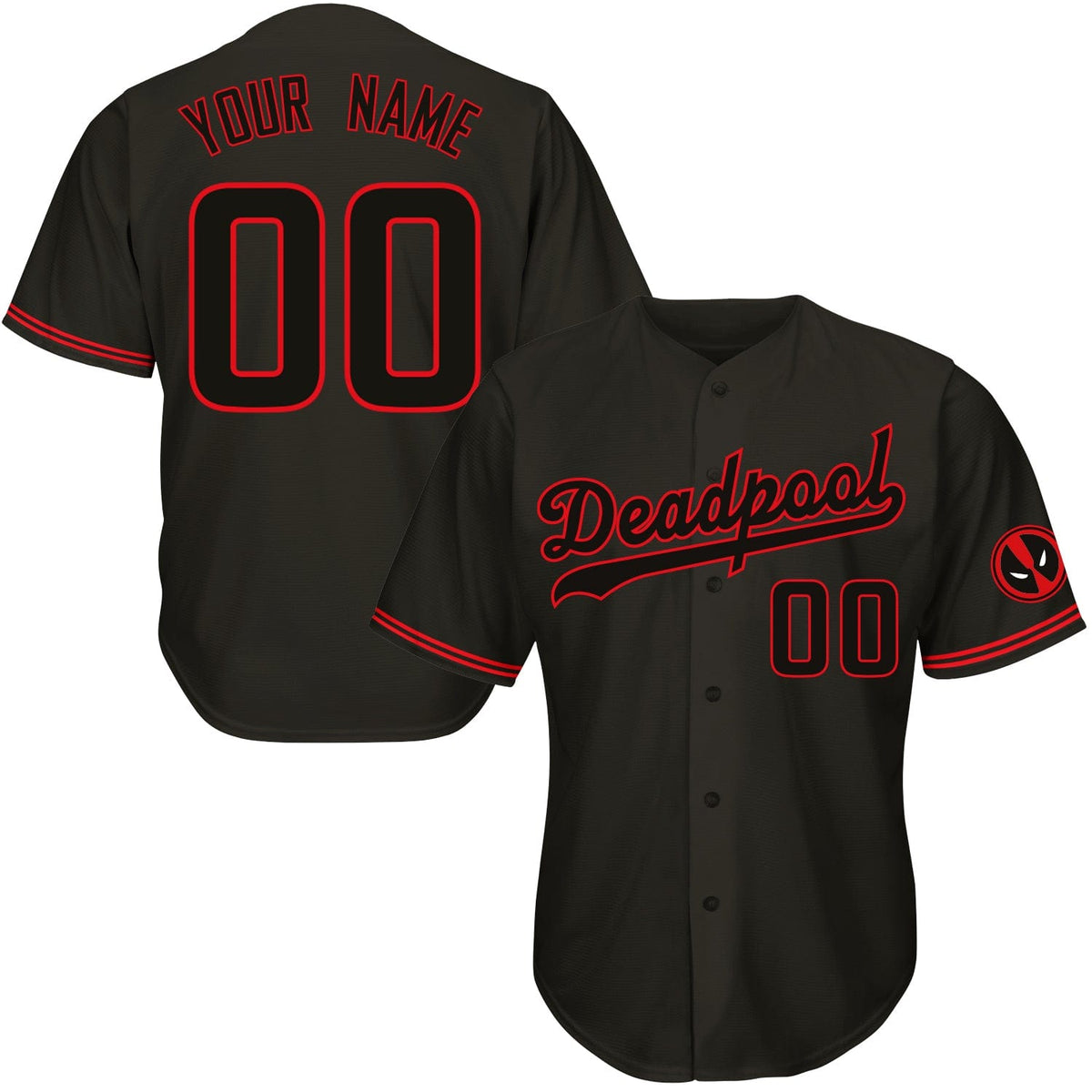 Deadpool Baseball Jersey
