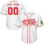 Alien Pizza Baseball Jersey