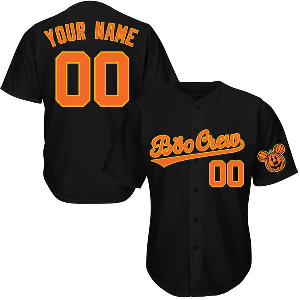 Mouse Pumpkin Baseball Jersey