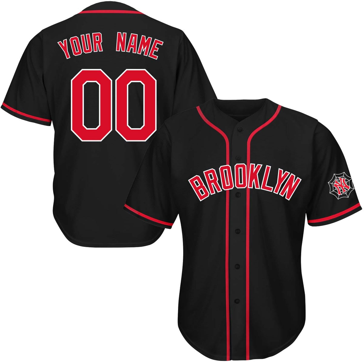 Brooklyn Spidey Jersey (Black)