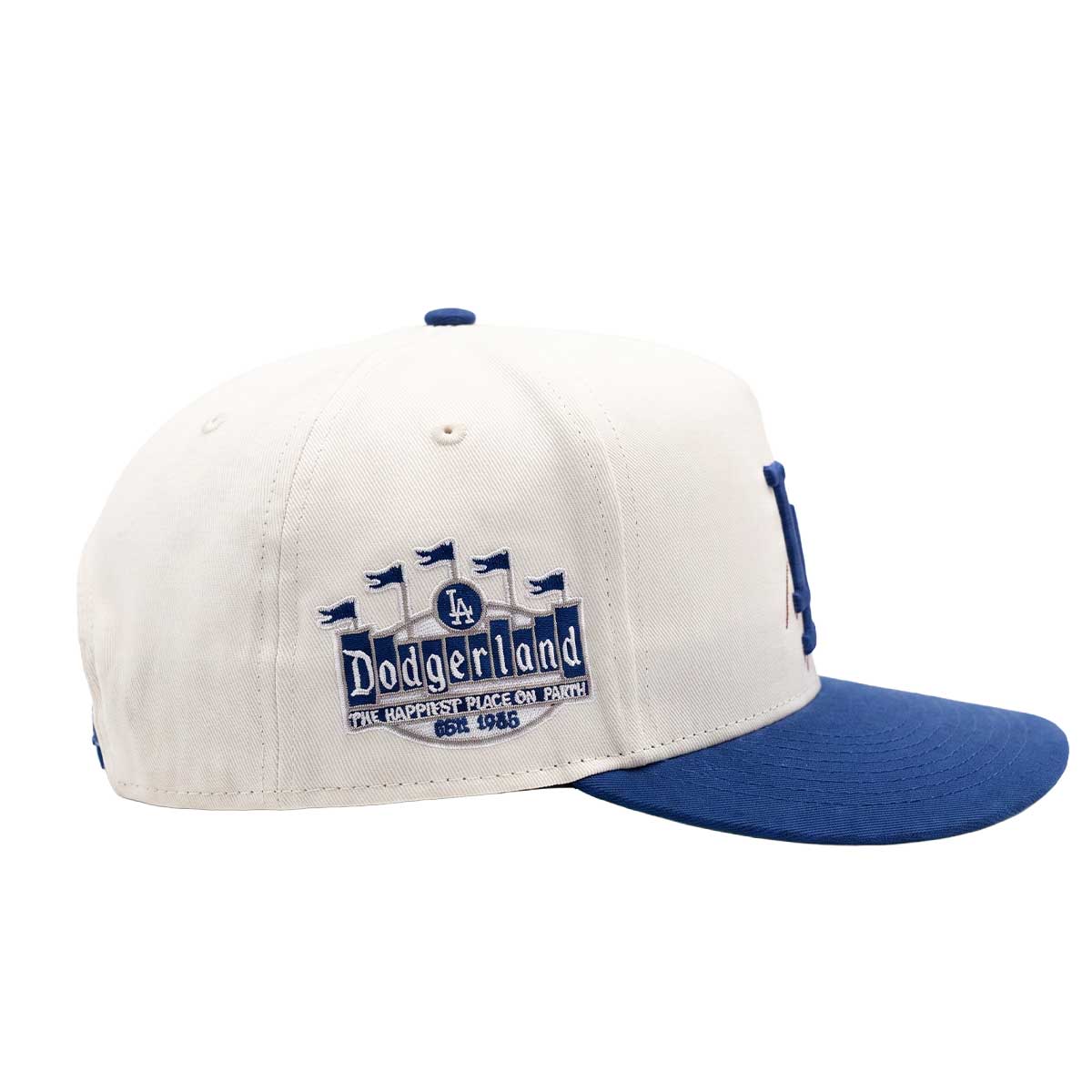 Shooting Mickey Ears (Cream/Blue) - A-Frame Snapback