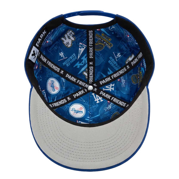 Shooting Mickey Ears (Cream/Blue) - A-Frame Snapback