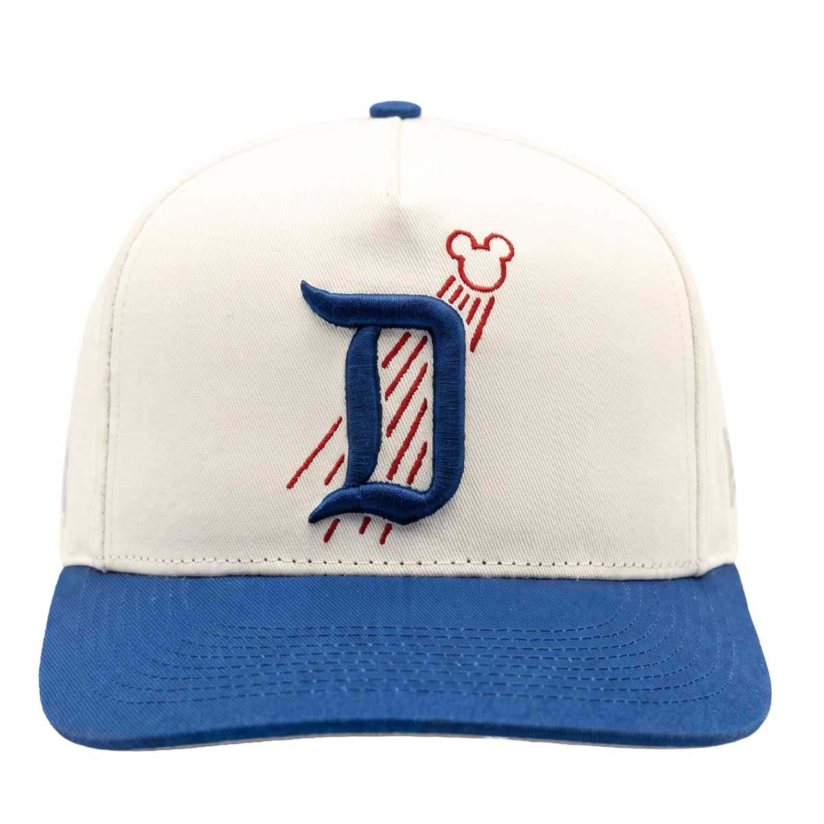 Shooting Mickey Ears (Cream/Blue) - A-Frame Snapback (Pre-Order)