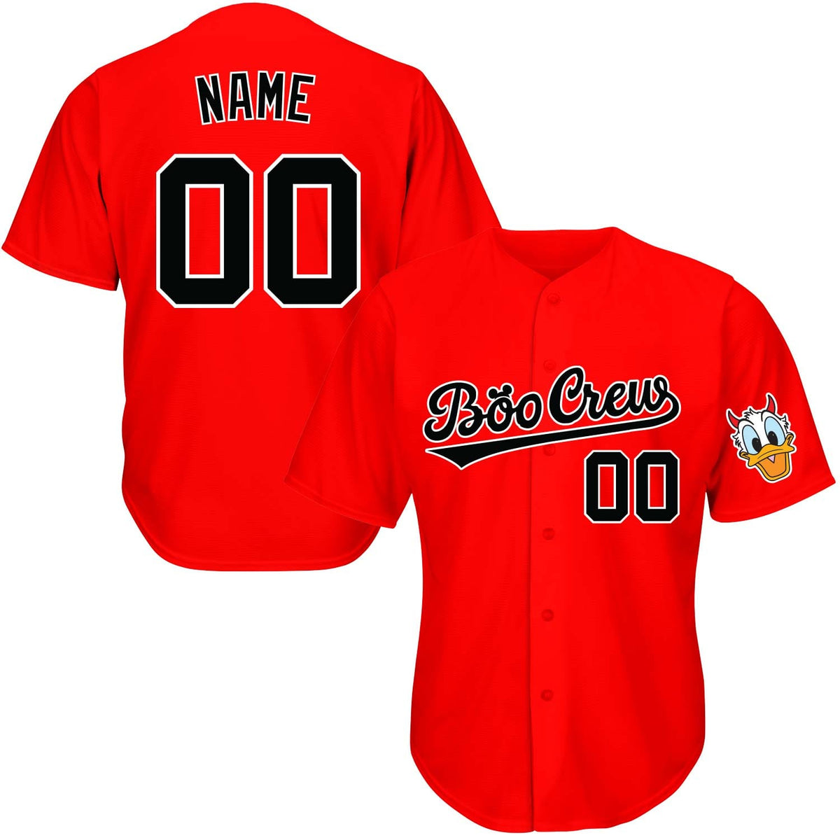 Donald Evil Baseball Jersey