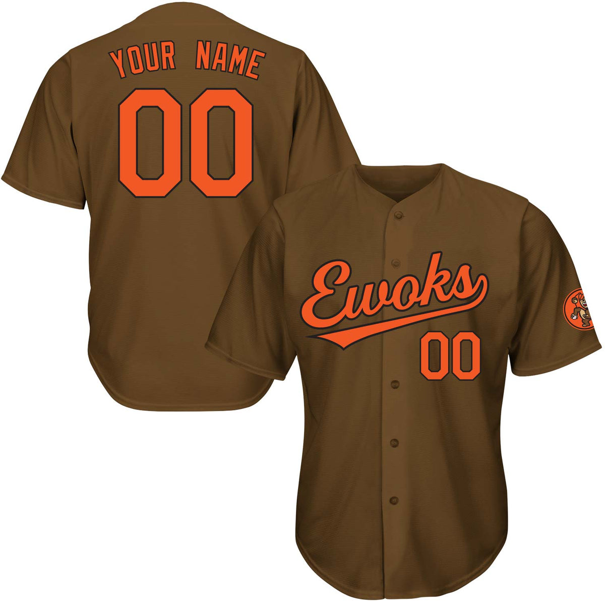Galactic Bear Baseball Jersey