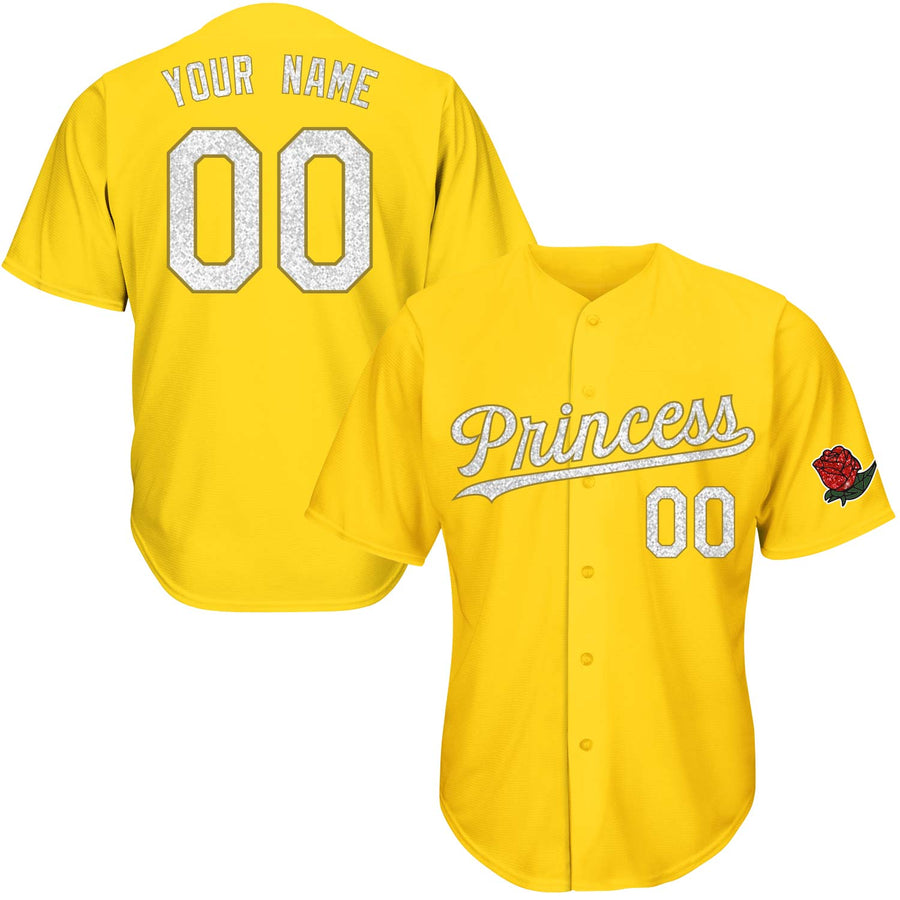 Princess Bell Sparkle Baseball Jersey