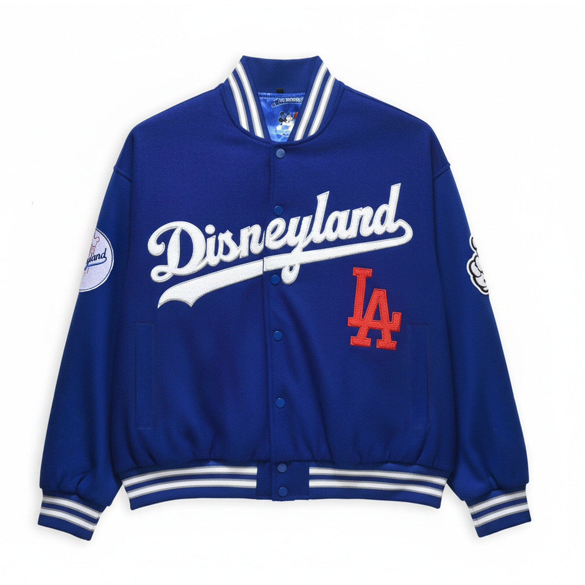 Hometown LA Letterman  Blue Wool Jacket - Ready to Ship