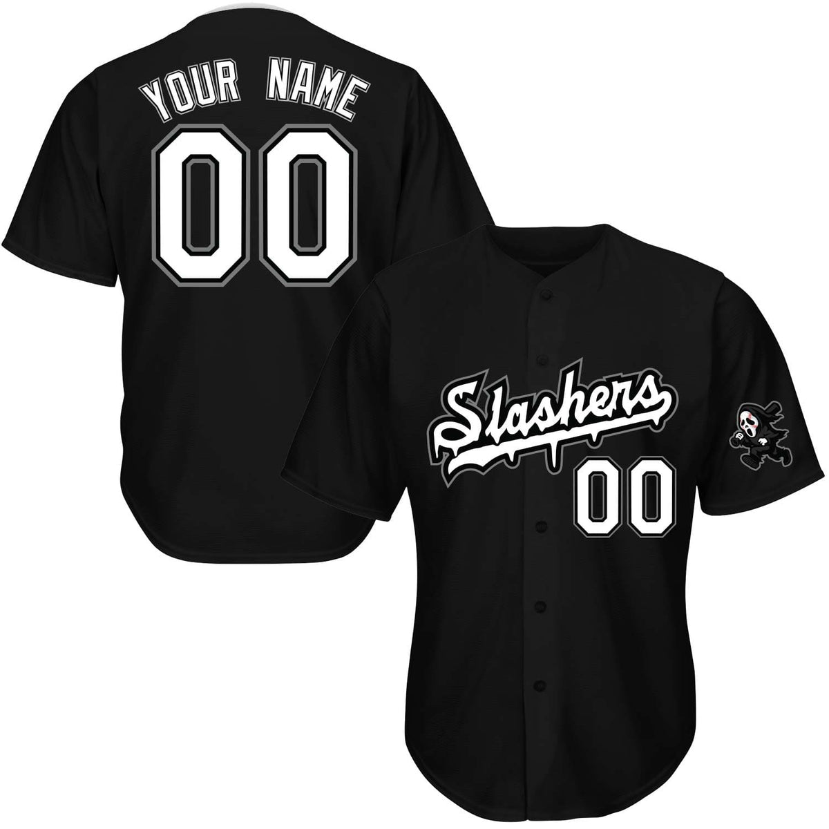 Ghost Baseball Jersey