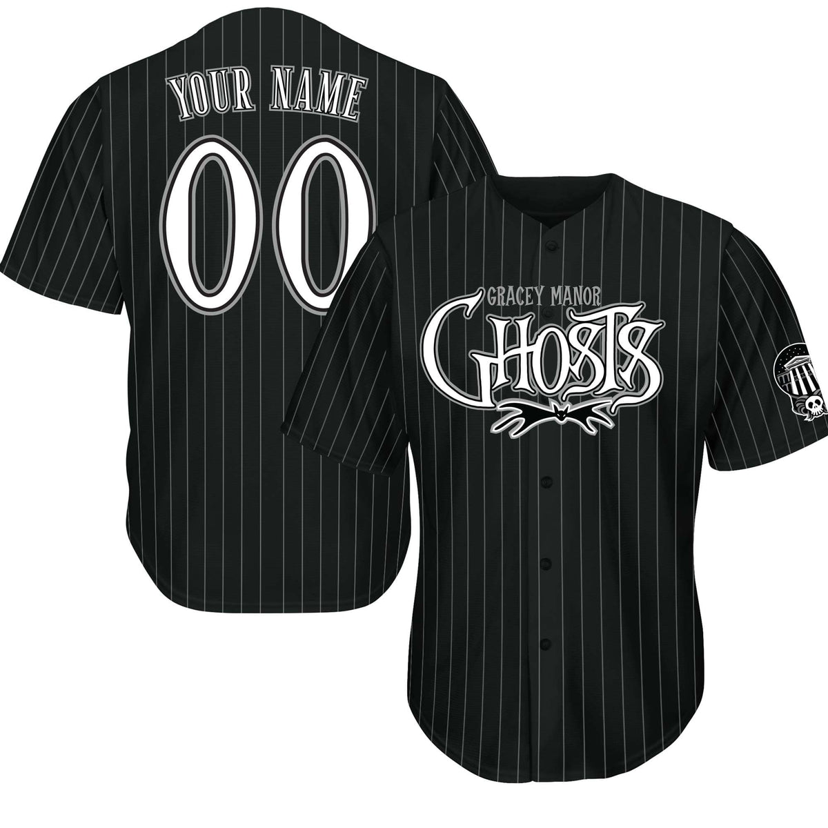 Ghosts Holiday Baseball Jersey