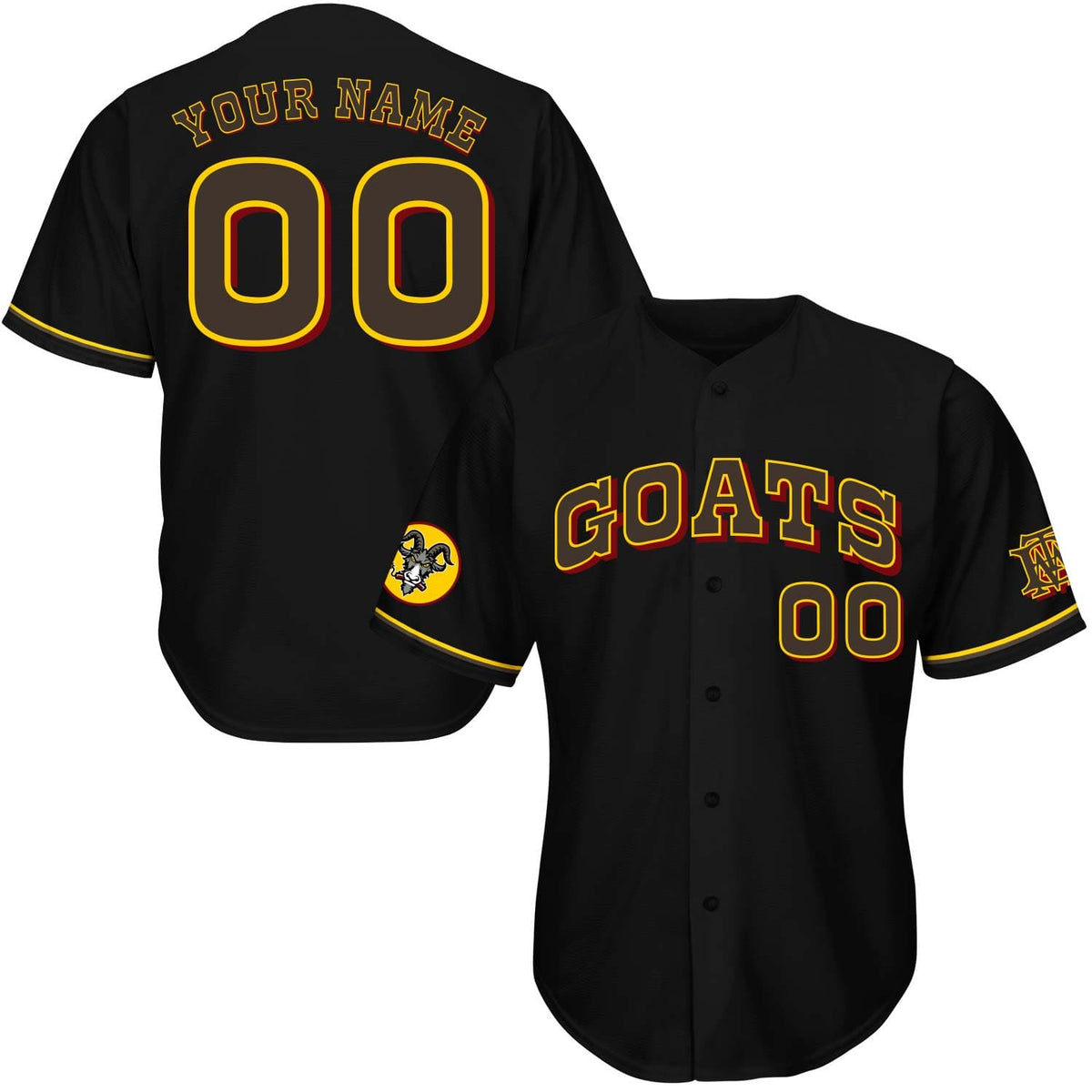 Goats Baseball Jersey