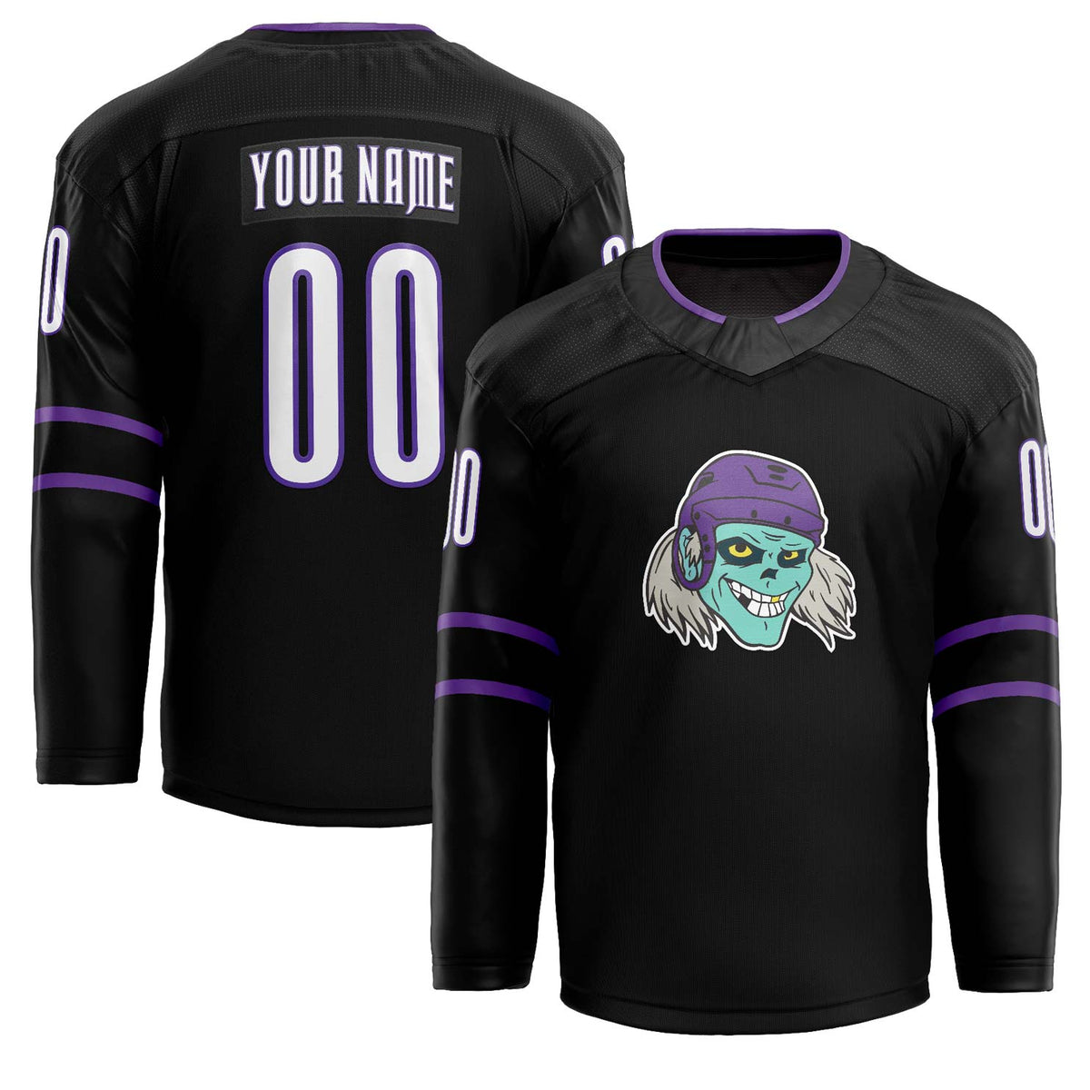 Hat Box Ghost Hockey Jersey