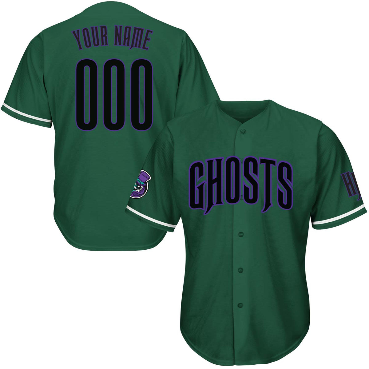 Ghosts Box Baseball Jersey