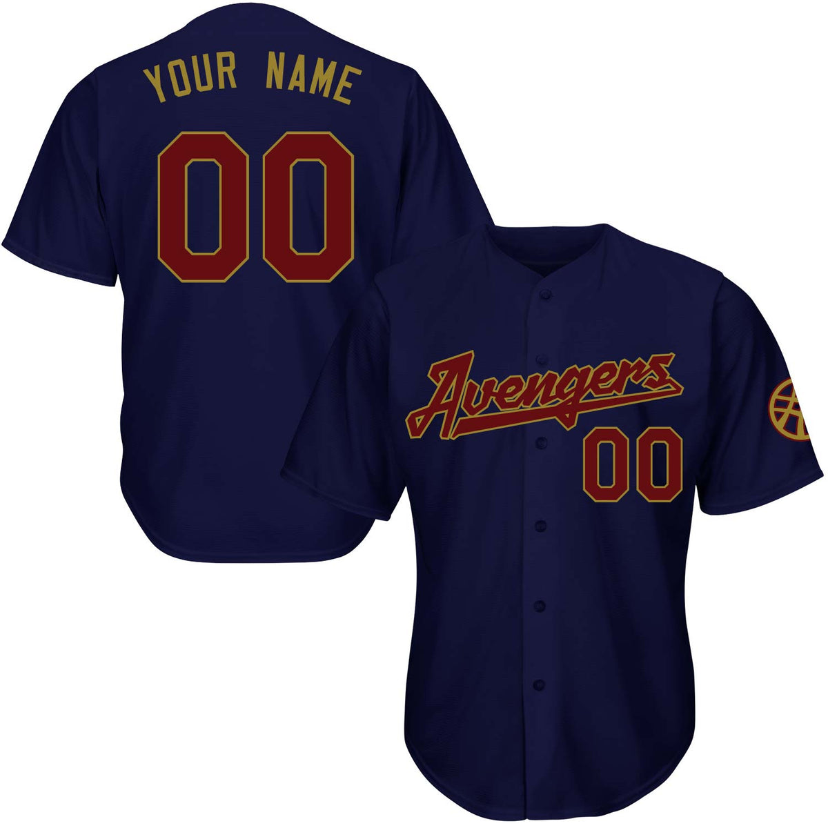 Heroes Strange Baseball Jersey
