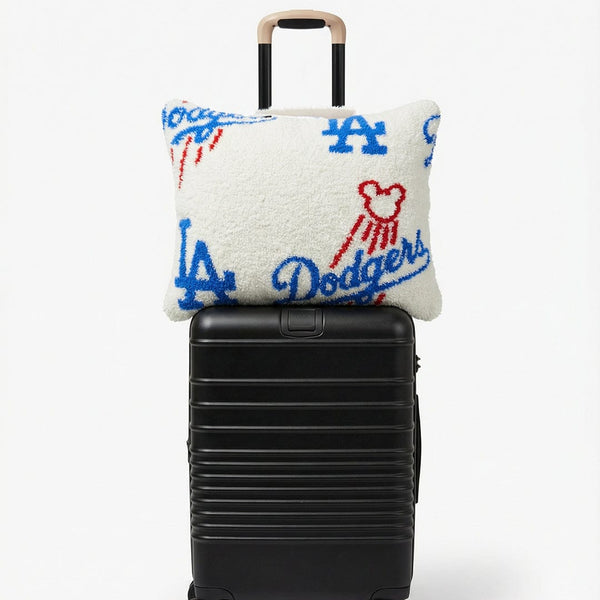 Mickey Dodger Pattern Travel Blanket