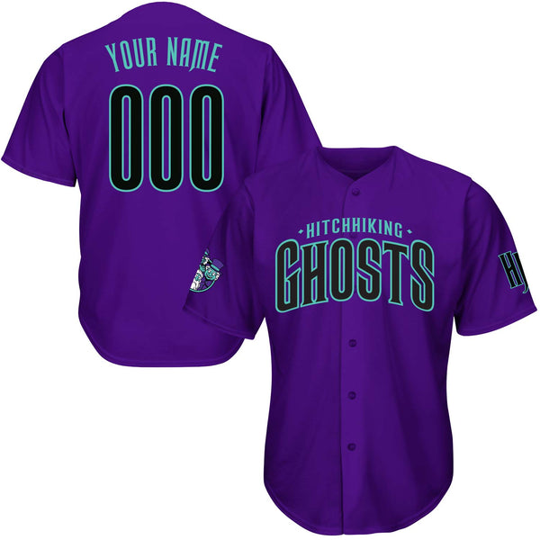 Ghosts Hitchhiking Baseball Jersey