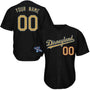 Hometown Gold Collection Baseball Jersey - Black