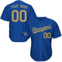 Hometown Gold Collection Baseball Jersey - Blue