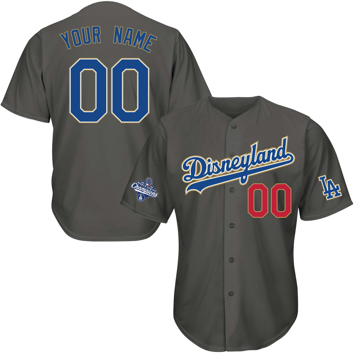 2025 Hometown LA Gold Champs Baseball Jersey