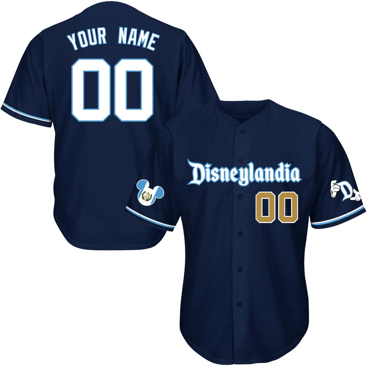 Landia Baseball Jersey - Guatemala
