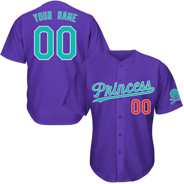 Princess Mermaid Baseball Jersey